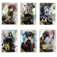 【HOT】❡✲ Anime Cartoon Goddess Story Gilding Flash Cards SSR Collection Boy Board Game