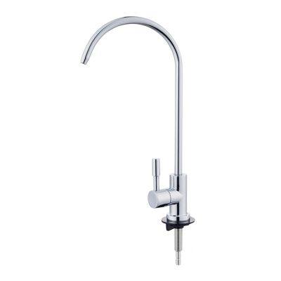 1/4 Inch Stainless Steel Faucet Water Filter Tap for Kitchen Sink Rotation Faucet Fast Connection Drinking Water