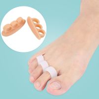 ┅✕ 1Pairs Stretchable Hammer Curled Toe Straightener Foot Pain Care Elastic Hammer Toe Separator Pads Valgus Straightener