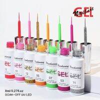 สีเจลไลเนอร์ เพ้นท์เล็บ ชุด 12 สี Misscheering ??