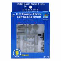 ทรัมเป็ตเตอร์06222 1:350เรา E2C ชุดอากาศยานฮ็อคกี้ E-2C สำหรับ USS Nimitz ของเล่นทหารชุดสร้างหุ่นประกอบพลาสติก