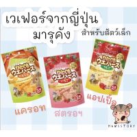 เวเฟอร์รสสตอเบอรี่,แครอท,แอปเปิ้ล 45g