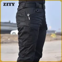 Mens Camouflage Cargo Pants Elastic Multiple Pocket Military Male Trousers Outdoor Joggers Pant Plus Size Tactical Pants Men