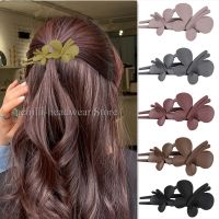 【CW】 Suchilli Hair Accessories Frosted Clip Barrettes for Large Hairpins Duckbill Headwear