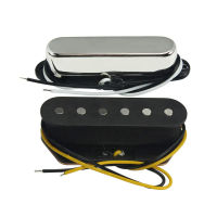 FLEOR 2pcs Alnico 5 Neck &amp; Bridge TL Electric Guitar Pickup Single Coil Pickups Set Guitar Parts