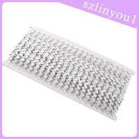 New Arrival 10yards 1.2cm Diamante Crystal Cake Decor Mesh Wrap Rhinestone Ribbon Trims