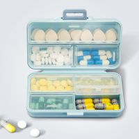 【LZ】 1 Pcs Pill Box Weekly 7 Days Pill Cases Travel Home Medicine Box Storage Box Pill Organizer Large Capacity Seal Pill Container