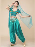 hot【DT】 Arabian Costumes Embroider Bollywood Costume Outfit