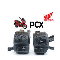 สวิทช์แฮนด์ Honda Pcx  พีซีเอ็กปี 2014-2017 ประกับแฮนด์PCX ข้างซ้าย+ข้างขวา สวิทช์แฮนPcx (ราคาต่อคู่) สวิทซ์แฮนด์สีดำ ขายดี พร้อมส่ง ราคาถูก