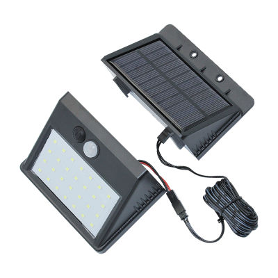 Outdoor 28 LED Solar Lamp Separable 3 modes Waterproof PIR Motion Sensor Luz Solar Wall Light For Home Garden Street Decoration