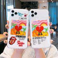 【Great. Cell phone case】 Yo Perreo Sola Bad Bunny Maluma สำหรับ IPhone 11 12 13 14 Pro XS สูงสุด8 7 14 Plus X XR SE Soft TPU ฝาครอบโทรศัพท์โปร่งใส Capa