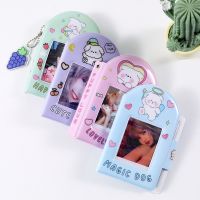 Cartoon Photocard Holder 3 Inch Photo Album 28 Pockets Idol Cards Book Instax Photos Albums