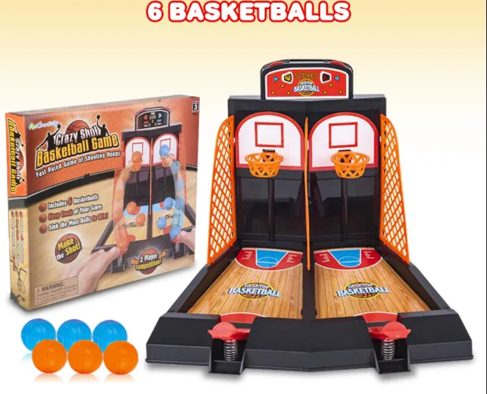 Kids Toys Two-player Game Hildren's Table Shooting Ejection Toys, Boy Toys  Finger Ejection Basketball