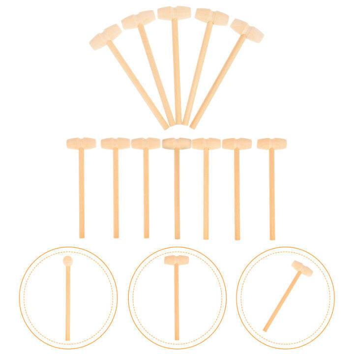 HJPOMALL Girls Toys Kids for Beating Gavel Wood Hammer Mallet Letter