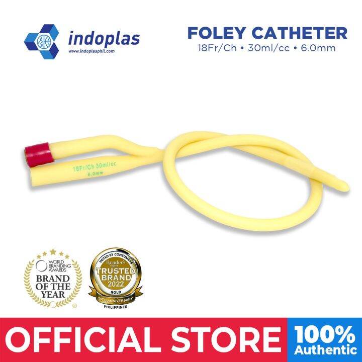Indoplas Foley Balloon Catheter FR18 Box of 10 Lazada PH