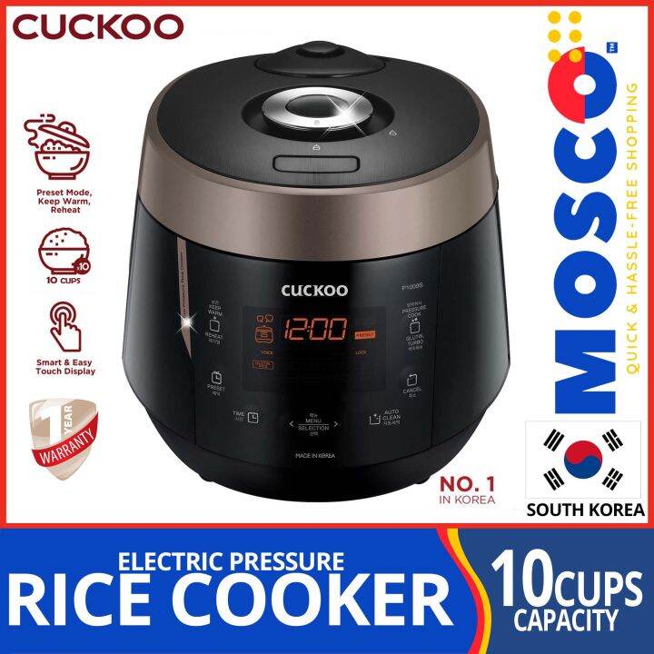 Cuckoo® Multi Cook Rice Cooker 10 Cups Brown CRP-P104 | Multi Cook