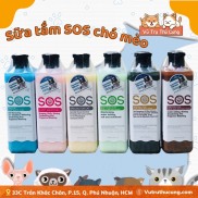 Sữa tắm SOS cho chó mèo 530ml Sữa tắm dưỡng lông Chó mèo, chó poodle