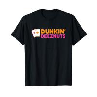 ขายดี เสื้อยืดลําลอง แขนสั้น พิมพ์ลาย Dunkin Deez-Nuts Pocket Aces แฟชั่นฤดูร้อน  LRLD