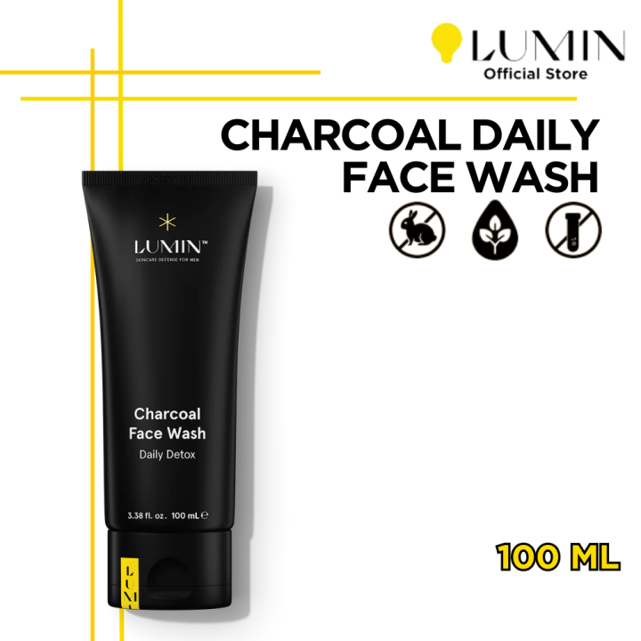 Lumin Charcoal Daily Face Wash Daily Detox Lazada PH