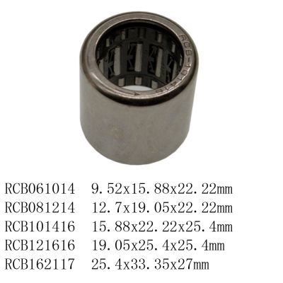 1PCS RCB081214 RCB101416 RCB121616 RCB162117 One Way Clutch Needle Roller bearings Inch