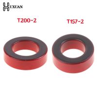 T200-2/T157-2 Iron Ferrite Toroid Cores 51x32x14mm/40x24x14.5 Mm For Inductors Iron Powder Core Red Ring Low Permeability