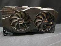 การ์ดจอ RTX 2070 8G ASUS DUAL EVO 8G DDR6 มีไฟนิดๆดูเรียบหรู [สินค้ามีแต่ตัว] ประกันร้าน14วัน