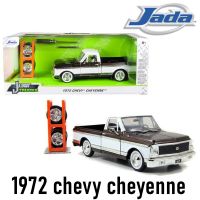 1972 chevy cheyenne งาน JADA ลิขสิทธิ์แท้100% สเกล 1/24 เปิดประตูได้ โมเดลรถเหล็ก รถเหล็ก