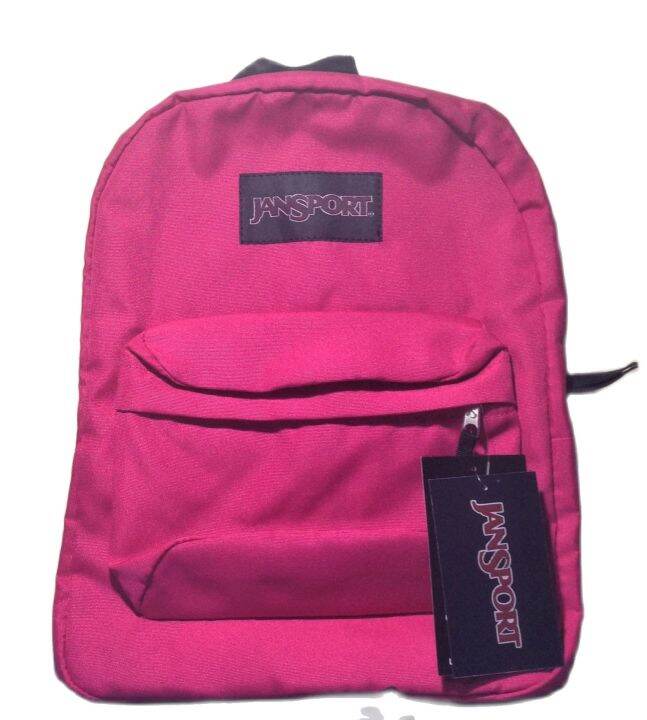 JannSport Superbreak Backpack HOT PINK color 1 Lazada PH