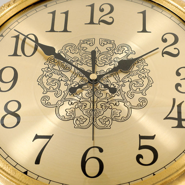 mzd-นาฬิกาทองเหลืองสไตล์ยุโรป-ห้องนั่งเล่น-หรูหรา-นาฬิกาไฮเอนด์-แขวนผนัง-หรูหราเบา-นาฬิกาแฟชั่นภายในบ้าน-นาฬิกาทองแดงทั้งหมดสไตล์อเมริกัน-ที่แขวนผนัง