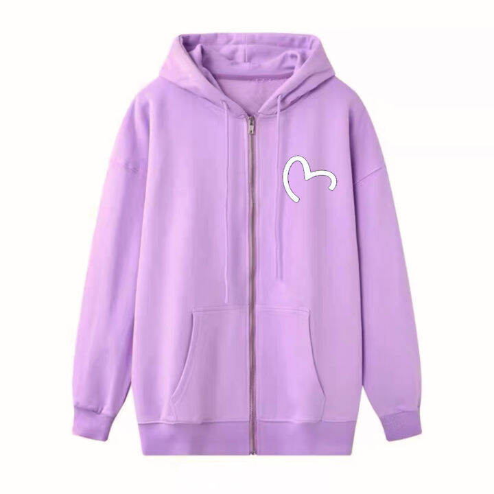 Multi Heart Hooded Jacket Unisex main image 1