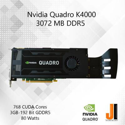Nvidia Quadro K4000 3GB DDR5 (มือสอง)