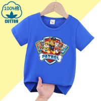 Paw Patrol Children39เสื้อผ้าพิมพ์ลายการ์ตูนน่ารักฤดูร้อนเสื้อยืดสำหรับเด็ก,เสื้อยืดสำหรับเด็กเล็ก