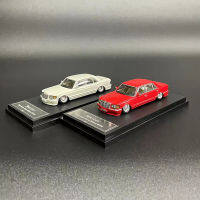 Master 1:64 Model Car S560 W126 Alloy Die-Cast Vehicle Collection Pearl White And Red