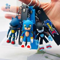 WEETE กระเป๋าอุปกรณ์ตุ๊กตาของขวัญวันเกิดแฟชั่นที่สร้างสรรค์รถ Sonics พวงกุญแจรถน่ารักจี้กระเป๋าพวงกุญแจสายรัดข้อมือพวงกุญแจ