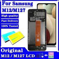 แสดงผลต้นฉบับ6.5  "สำหรับ M12 Samsung Galaxy M127ดิจิไทเซอร์ประกอบเต็มตัวเครื่อง SM-M127FN/DS SM-M127F/DS SM-M127G/DS