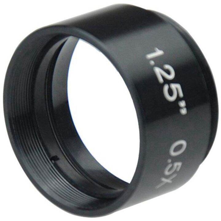 Telescope 1.25 Inch Fully MultiCoated 0.5X Focal Reducer for Astronomy