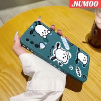 JIUMOO เคสสำหรับ Huawei Y9 Prime 2019 P Smart Z,เคสโทรศัพท์บางดีไซน์ใหม่แบบสร้างสรรค์ลายการ์ตูน Pochacco เคสป้องกันขอบสี่เหลี่ยมเคสนิ่มเคสปลอกซิลิโคนกันกระแทก