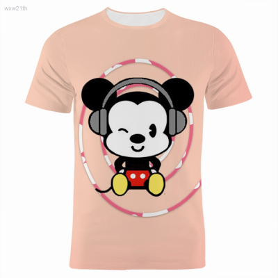 2023 Jersey Casual Streetwear Summer Mickey Mouse t Shirt Men Women Tshirt Cartoon Anime 3d Print Tee Tops Unisex