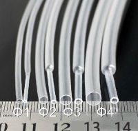 1 Meter 2:1 Transparent Clear 2mm 3mm 4mm 5mm 6mm 8mm 10mm Heat Shrink Heatshrink Tubing Tube Sleeving Wrap Wire Electrical Circuitry Parts