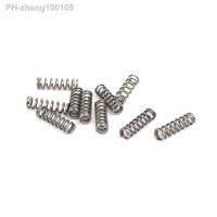 10pcs/bag 304 material 0.2mm wire diameter small compression stainless steel precision watch spring