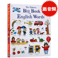 1000 words the Usborne Big Book of English words the original English Dictionary for young children full color illustrated vocabulary reference book cardboard