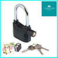 กุญแจห่วงยาว ALARM LOCK 70 มม. สีดำPADLOCK WITH LONG SHACKLE ALARM LOCK 70MM BLACK **ลดราคาจัดหนัก **