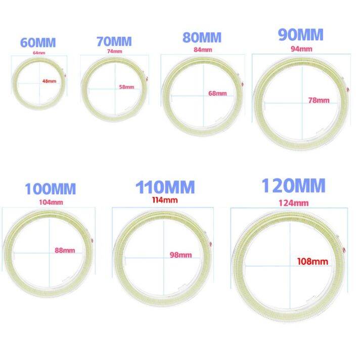 1pcs-cob-angel-eyes-halo-rings-headlight-car-angel-eyes-motorcycle-car-halo-12-24v-60mm-70mm-80mm-90mm-100mm-110mm-120mm-motorcycle-light-accessories-car-led-light