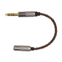 ชุบทอง OFZ16สำหรับคนรัก Hifi สายสเตอริโอสายสมดุล HIFI อะแดปเตอร์หูฟัง3.5Mm สเตอริโอตัวเมียสายเอยูเอ็กซ์อะแดปเตอร์เสียงสาย AUX สายไฟต่อสายอะแดปเตอร์อะแดปเตอร์เสียง