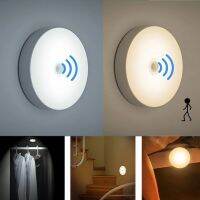 【Lightingeverthing】Human Body Inductionไฟกลางคืนไร้สายแบตเตอรี่ลิเธียมไฟกลางคืนLed Night Light Amazonชาร์จNight Light