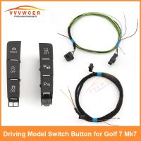 【LZ】 For VW Golf 7 MK7 ESP OFF Mode Driving Pattern OPS Parking Assist TPMS Tire Pressure Monitoring Switch Button 5GG927238E