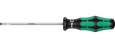 Wera 05008055001 Kraftform Plus 335 Slotted Screwdriver, 5.5mm Head, 6" Blade Length