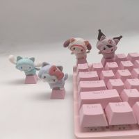 PBT Keycaps Mechanical Caps Custom Anime Kawaii Cartoon Keycap Pink Personality Mx Accessories