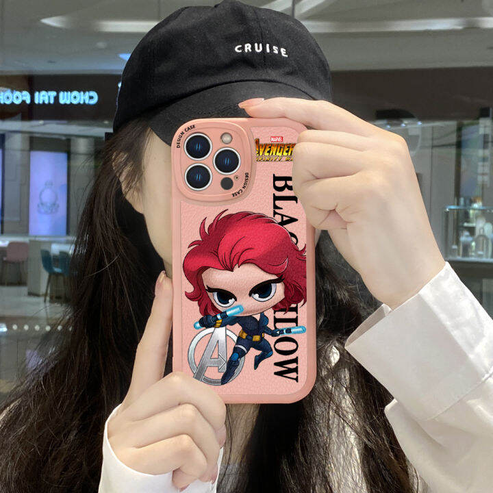 ggk-เคสโทรศัพท์ลายการ์ตูนกัปตันอเมริกา-สำหรับ-samsung-กาแล็คซี่-a24-4g-ปกหนังหลังหนังลายการ์ตูนกัปตันอเมริกาไอรอนแมนสไปเดอร์แมนฮัลค์แบล็ควิโดว์แบล็คเคสโทรศัพท์ซิลิโคนนิ่ม