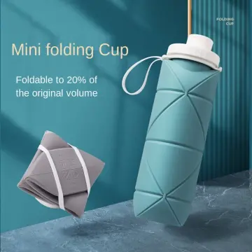 Silicone Folding Kettle Sports Water Cup Food Grade Silicone